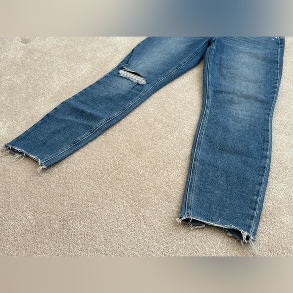 PAIGE - Verdugo Ripped Raw Hem Skinny Ankle Jeans (Jules) - Picture 3 of 7